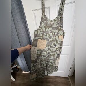 POL Camouflage Overalls with Unique Design
